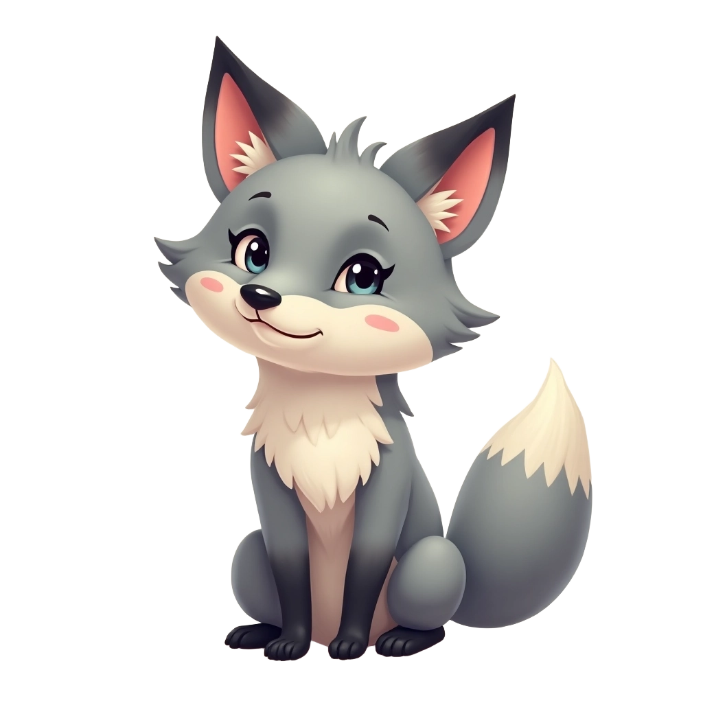 Cute Cartoon Fox